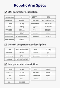 Robot Manipulador Móvil LM3 UP de 6 Ejes con Visión RGBD y Navegación SLAM para Automatización, Educación y Servicios - Product Image 2