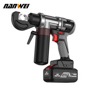 NANWEI Alto rendimiento 60KN Plomería Gas Hvac <span class=keywords><strong>Pex</strong></span> <span class=keywords><strong>Pipe</strong></span> Acero inoxidable Tubo de cobre Herramienta de prensado Batería Herramienta de prensa hidráulica - Product Image 2