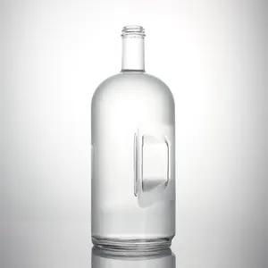 Стеклянная бутылка с крышкой, большая емкость 1750 мл, 1500 мл, л, л
