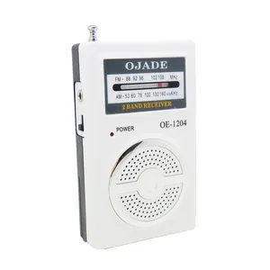 Klasik tasarım taşınabilir Mini cep AM FM radyo tedarikçisi am fm dünya radyo