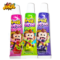 Vente en gros Nouveautés 2026 Bonbons liquides, saveurs raisin, pomme et fraise, bonbons liquides style dentifrice et bonbons d'Halloween