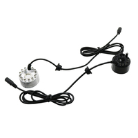 Atomiseur à 12 LED pour aquarium, diffuseur de brume, incubateur, humidificateur
