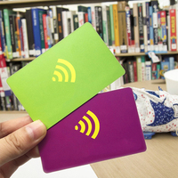 Tarjetas NFC de PVC PET con Chip RFID ISO CR80, Resistentes al Agua y a la Intemperie, 1K 13.56 MHz, Impresión de Logotipo Personalizada, para Negocios, Hoteles, Membresías