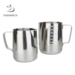 उच्च गुणवत्ता कस्टम 304 स्टेनलेस स्टील दूध मग कॉफी कप के साथ मापने