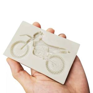 Suministro <span class=keywords><strong>de</strong></span> fábrica barato 3D todoterreno carreras motocicleta forma silicona DIY pastel <span class=keywords><strong>Fondant</strong></span> decoración Chocolate galleta gelatina molde - Product Image 6
