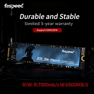 Faspeed SSD NVMe Interno ad Alta Velocità ZS970 512GB 1TB 2TB PCIe 4.0 X4 3D NAND TLC Garanzia 5 Anni Supporto OEM/ODM Lettura 7000MB/s - Product Image 6