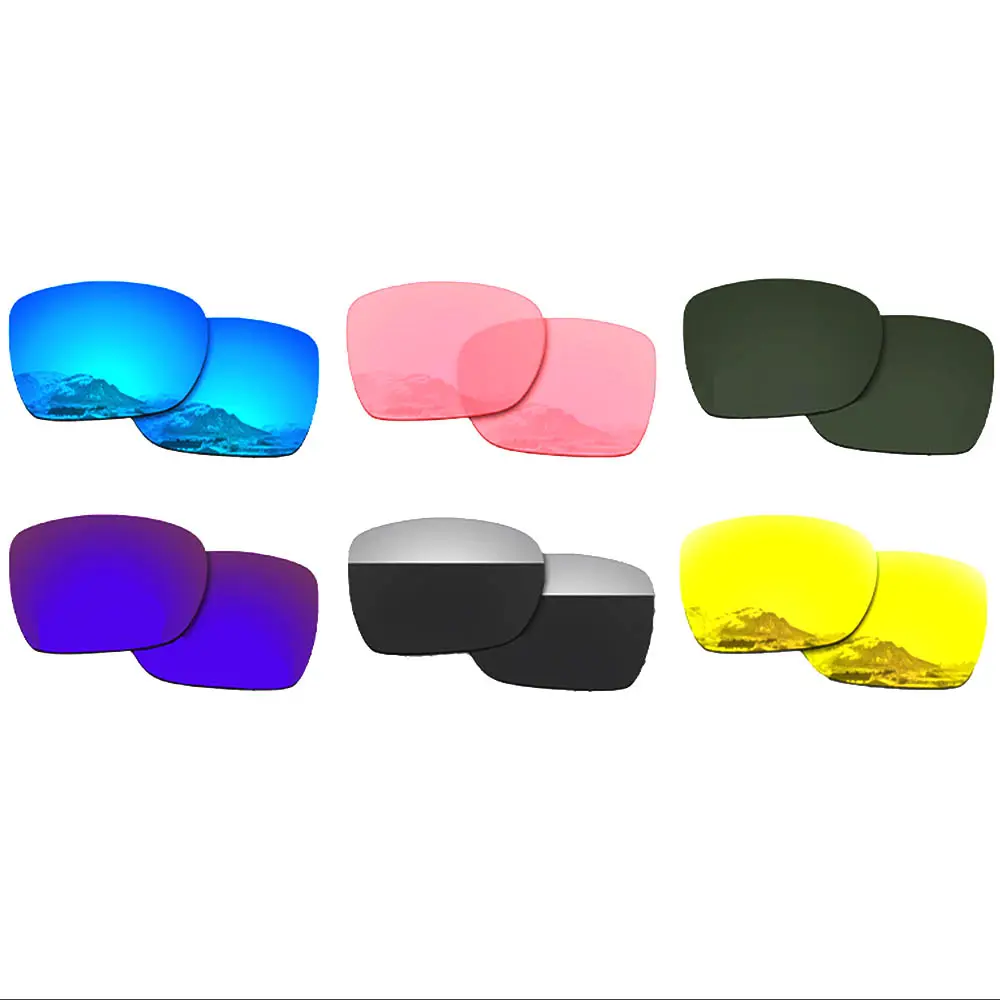 Lente polarizada con protección UV400, revestimiento de espejo, gafas de sol polarizadas, lentes antirreflectantes polarizadas, OEM
