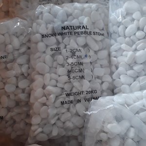 Cobble <b>stone</b> white color pebble <b>stone</b> for epoxy flooring paver - Product Image 6