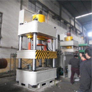 Prensa Hidráulica de Cuatro Columnas, Capacidad de 63-2500 Toneladas, Prensa de Forja Multifuncional para Piezas de Carrocería, CE, 100 Toneladas, Vertical - Product Image 1