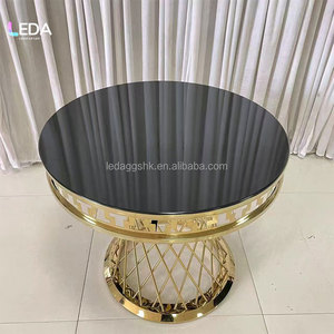 SMOOTH Factory Slim Waist Metal Frame Bridal <b>Table</b> Oval Mirror <b>Table</b> <b>Top</b> <b>Wedding</b> <b>Decoration</b> Hotel and Dining Furniture - Product Image 2