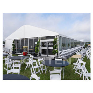 เต็นท์จัดงาน ระบบปรับอากาศแบบพกพา โครงสร้างขนาดใหญ่กันเสียง อาคารขนาดใหญ่ถาวร งานเลี้ยง โครงสร้างสำเร็จรูป ห้องจัดงานแต่งงาน - Product Image 1