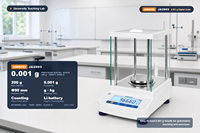 Balance analytique de précision JA2003 0,001 g, balance de laboratoire g/kg, 18 unités, comptage, distributeur en gros