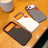 Étui magnétique pour iPhone 18 Pro Max, coque de protection en cuir PU antichute et antichoc pour iPhone 17 Pro, iPhone 16, 15 Pro Max, avec découpe ajourée