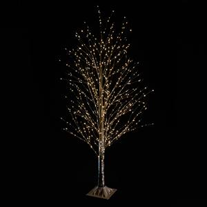 ALBERO DI LIMONE LUCIDO CON 800 LED BIANCHI CALDI, ALTEZZA 150CM, CON ADATTATORE - Product Image 1