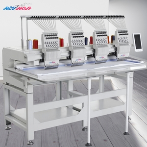 Máquina Bordadora de Gorras de Cuatro Cabezas Combinada con Tecnología de Calidad, Operación Automatizada Computarizada, 1000 RPM, 110V, Motor Nuevo - Product Image 5
