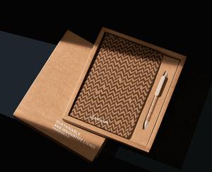 Luxury Office Gift <b>Sets</b> Promotional Cork Coffee Cup <b>Notebooks</b> for Business Father's Day Christmas Elegant Souvenir Thanksgiving - Product Image 3