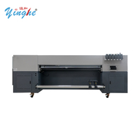 Impresora Plana UV Híbrida de Malla Yinghe 1.8m con 4-6 Cabezales I3200, Certificación Energy Star, 1 Año de Garantía, Nueva, para Pancartas de PVC, 1440DPI