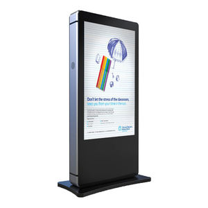 86 Inch Outdoor IP55 Waterproof Sunlight Readable 1500nits High Bright Vertical LCD Advertising Display - Product Image 2