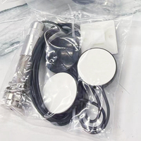 3 Head Stick on Piezo Contact Pickup Self-adhesive Transducer Pickup for Acoustic Guitar Ukulele Mandolin