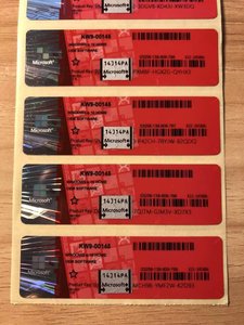 FQC-08920 coa Đỏ giành chiến thắng <span class=keywords><strong>10</strong></span> nhãn dán coa chuyên nghiệp kích hoạt trực tuyến trong hệ điều hành Chứng Khoán hợp lệ vĩnh viễn - Product Image 4