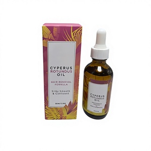 Aceite de Cyperus Rotundus Prensado en Frío Natural 100% Puro, Suero Herbal Suave para Depilación Permanente, Uso en Todo el Cuerpo - Product Image 1