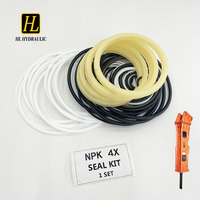 Kit de joints d'étanchéité NPK 4X pour marteau hydraulique – Pièces de rechange pour joints d'étanchéité d'huile de marteau hydraulique