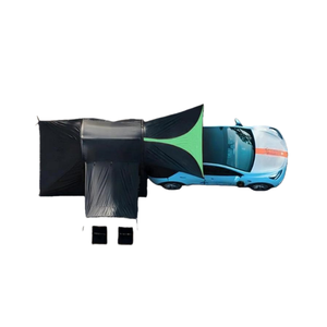 Tente de hayon imperméable avec poches de rangement intégrées et compartiments pour équipement pour un camping organisé avec véhicule - Product Image 3