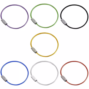 Meilleure vente, câble en <span class=keywords><strong>acier</strong></span> inoxydable de 1.0mm, 1.5mm, <span class=keywords><strong>2mm</strong></span>, porte-clés - Product Image 2