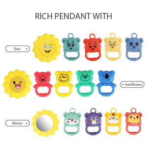 Gymnase musical pour bébé à bas prix, vente chaude, OEM, cadre d'exercice pour bébé, piano à pédales de dessin animé, tapis de jeu musical pour tout-petits - Product Image 3