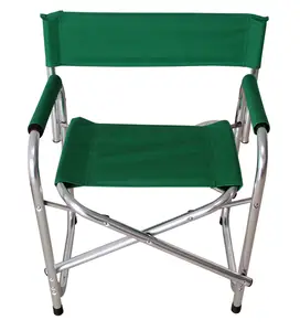 Tuoye sedia da regista pieghevole con struttura in acciaio compatto sedia da campeggio portatile stampa Logo personalizzata