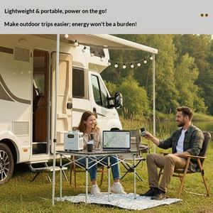 Système de stockage d'énergie photovoltaïque extérieur tout-<span class=keywords><strong>en</strong></span>-un, modèle 005, 2 <span class=keywords><strong>kWh</strong></span>, 1000 W, batterie au lithium fer phosphate, portable - Product Image 3