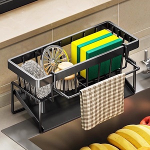 Nouveau support de rangement en plastique pour éponge et tampon à récurer pour évier de <span class=keywords><strong>cuisine</strong></span>, vente en gros - Product Image 1