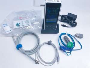 हैंडहेल्ड पशु चिकित्सा निगरानी pc100v-बहु-पैरामीटर महत्वपूर्ण संकेत निब, स्पू2, temp के साथ जानवरों के लिए मॉनिटर - Product Image 4