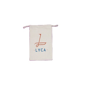 Sacs à cordon en coton écologiques portables et réutilisables avec fonction résistante à l'eau - Product Image 1