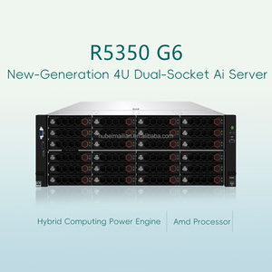 Serveur IA en rack UniServer R5350 G6 neuf avec processeur AMD 9004, 24 baies, <span class=keywords><strong>H800</strong></span> HGX 8-GPU DDR5, en stock - Product Image 1