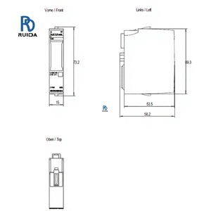 6ES71346HB000CA1 Sistema Io Et 200Sp 6ES7134-6HB00-0CA1 Módulo de Entrada Analógica PLC/PAC/Controladores Dedicados - Product Image 2