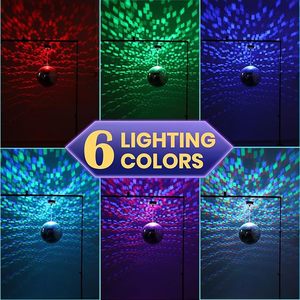 YG Rotating Disco <b>Lamp</b> Base 14.5x9cm With Motor <b>Remote</b> <b>Control</b> For KTV Bar Indoor Stage - Product Image 4