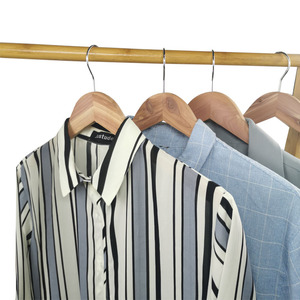 Luxury <strong>Ceda</strong> Wood Suit Clothing Hanger with anti-worm from Manufacturer - Product Image 6