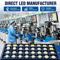 Emisor LED de Cerámica Verde 3535 de 520nm 530nm para Iluminación Profesional de Efectos Escénicos