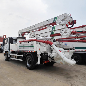 Hot Selling Concrete Machinery SHACMAN X3000 4x2 33m Reach 163m³/h Boom Pump Truck for Bridge and Water <b>Conservancy</b> Construction - Product Image 4