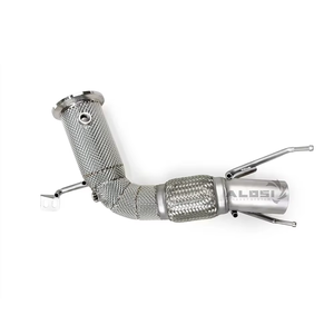 Adecuado para BMW X1 B48 2,0 T 2017-2023 Acero inoxidable Aislamiento térmico Tubo de escape Accesorios de modificación de escape de coche - Product Image 6