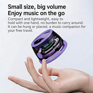 Magnetic for 5.3 Wireless <b>Speaker</b> <b>with</b> Multicolor RGB <b>Light</b> Clock Waterproof Voice Control for Outdoor Use - Product Image 3