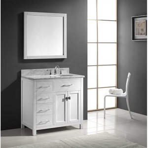 North American White Undermount <strong>Sink</strong> Laundry <strong>Cabinet</strong> <strong>Bathroom</strong> <strong>Corner</strong> <strong>Cabinet</strong> - Product Image 5