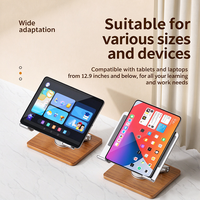 360 °   Support d'ordinateur portable rotatif, pliable, réglable en hauteur, support de refroidissement ventilé pour ordinateur portable, support de bureau pour ordinateurs portables et tablettes