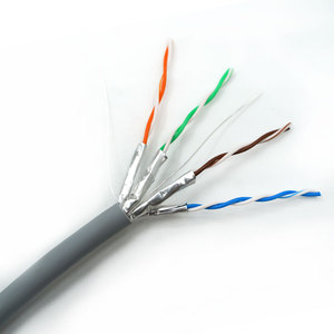 Alta velocidad <span class=keywords><strong>Cat6</strong></span> 1000ft <span class=keywords><strong>UTP</strong></span> FTP <span class=keywords><strong>SF</strong></span>/<span class=keywords><strong>UTP</strong></span> Plenum Clasificado Cable sólido CCA Cable Cat 6 Cable de comunicación - Product Image 4