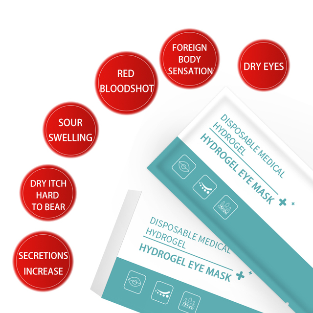 Cold Hydrogel Sheet Eye Mask Face Pads Collagen Cooling Gel Patches Paraben-Free for All Skin Types-Relaxation Anti-Wrinkle