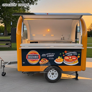OEM <b>Ice</b> Cream <b>Small</b> Coffee Mobile Cart For Sale Europe USA Customized Food Trailer With Full restaurant Kitchen - Product Image 3