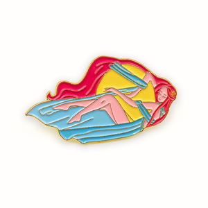 เข็มกลัดเคลือบแข็งและนิ่มลายการ์ตูนเน็ตเวิร์คคุณภาพสูงสั่งทำจากจีน ขายส่ง ราคาถูก ขั้นต่ำน้อย พร้อมการ์ดรองหลัง - Product Image 4