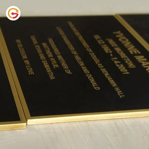 JAGUARSIGN Manufacturer Custom Decorative Outdoor <strong>Memorial</strong> Wall <strong>Plaque</strong> Small Metal <strong>Plaque</strong> Sign - Product Image 3
