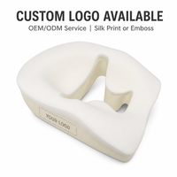 Coussin de soutien médical pour la tête en mousse à mémoire de forme en U, anti-escarres, soulagement de la pression, coussin donut pour soins aux alités